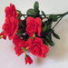искусственные цветы азалия цвета красный 4