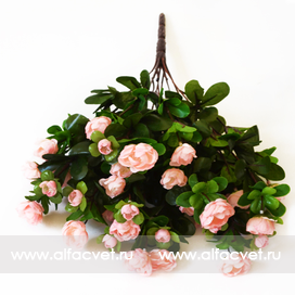 искусственные цветы азалия цвета розовый 5