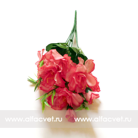 искусственные цветы азалия цвета розовый 5