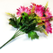 искусственные цветы герберы цвета малиновый 11
