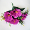 искусственные цветы гибискус (китайская роза) цвета фиолетовый 7
