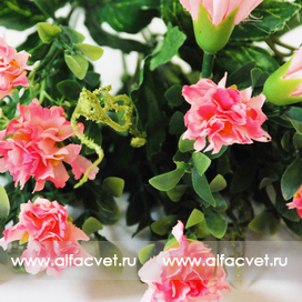 искусственные цветы гвоздики цвета розовый 5