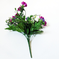 искусственные цветы гвоздики цвета фиолетовый 7