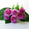 искусственные цветы гвоздики цвета фиолетовый 7