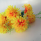 искусственные цветы букет хризантем цвета желтый 1