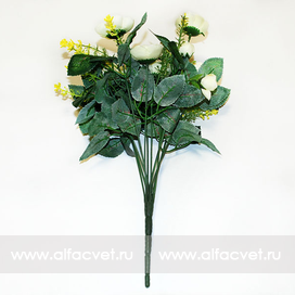 искусственные цветы камелия цвета желтый 1