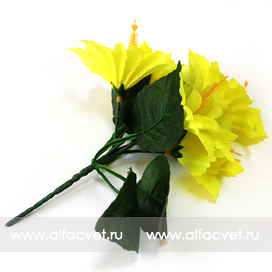 искусственные цветы колокольчики цвета салатовый 39