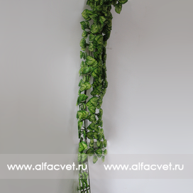 искусственные цветы куст (вьющийся) цвета зеленый с белым 34