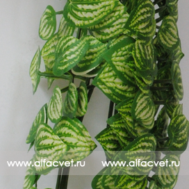 искусственные цветы куст (вьющийся) цвета зеленый с белым 34