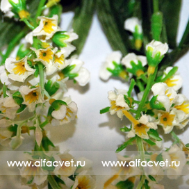 искусственные цветы лаванда цвета белый 6