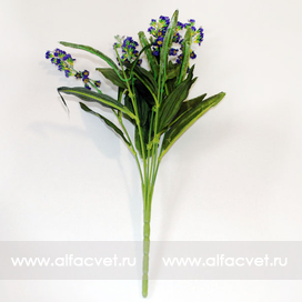 искусственные цветы лаванда цвета фиолетовый 7