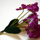 искусственные цветы букет орхидеи цвета фиолетовый 7