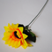 искусственные цветы подсолнух цвета желтый 1