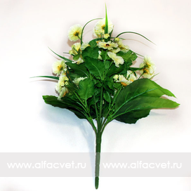 искусственные цветы ромашки цвета светло-салатовый 38