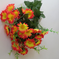 искусственные цветы ромашка цвета оранжевый 2