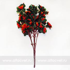 искусственные цветы розы цвета оранжевый 2