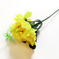 искусственные цветы роза-колокольчик цвета желтый 1