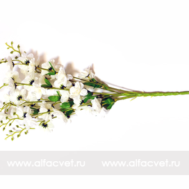 искусственные цветы сакура цвета белый 6