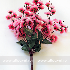 искусственные цветы букет сакуры цвета розовый 5