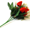 искусственные цветы тюльпаны цвета красный 4
