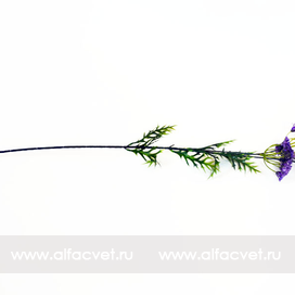 искусственные цветы ветка цвета сиреневый 8