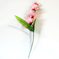 искусственные цветы ветка гвоздики цвета розовый 5