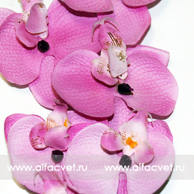 искусственные цветы ветка орхидей цвета розовый 5